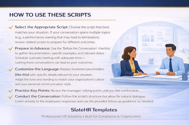 Manager Difficult Conversations Script Toolkit | Performance ...