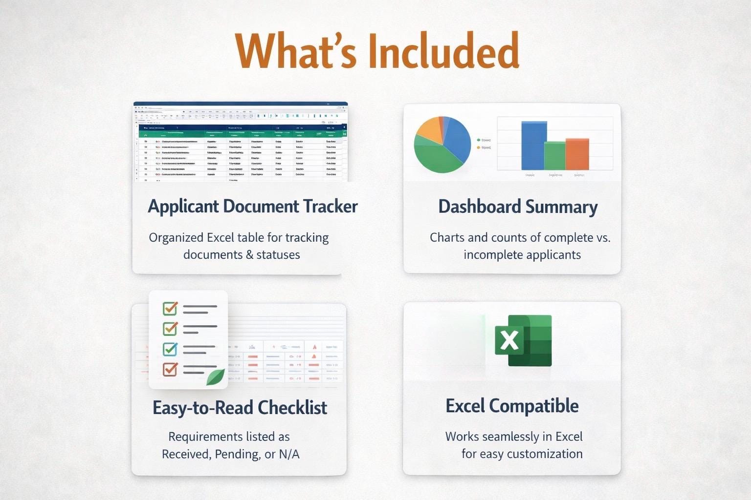 Applicant Document Tracker Excel | Hiring Dashboard & Recruitment ...