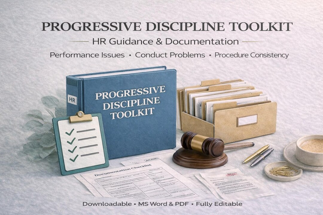 Progressive Discipline Toolkit | Employee Write-up & Verbal Warning ...