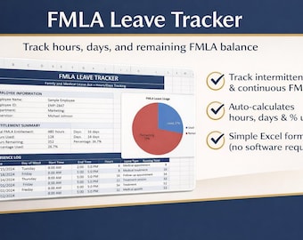 FMLA Excel Leave Tracker