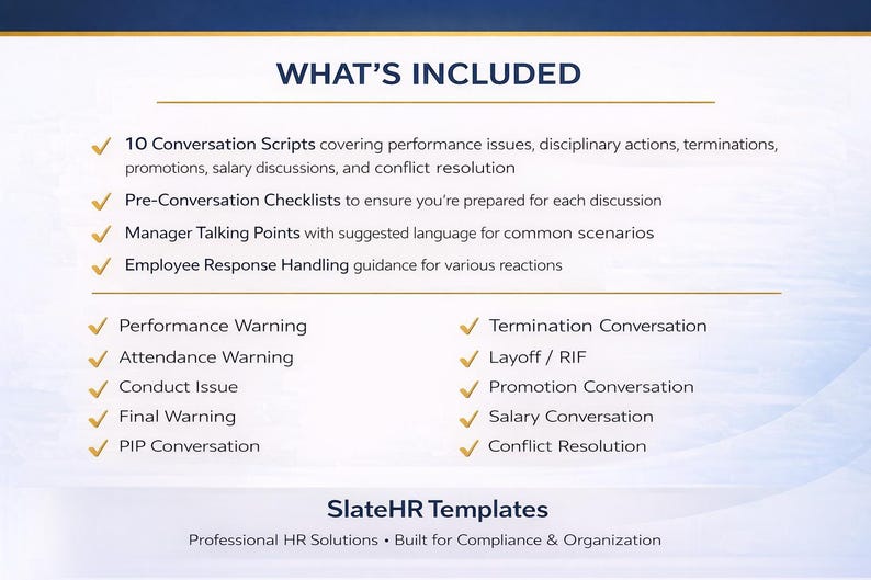 Manager Difficult Conversations Script Toolkit | Performance ...