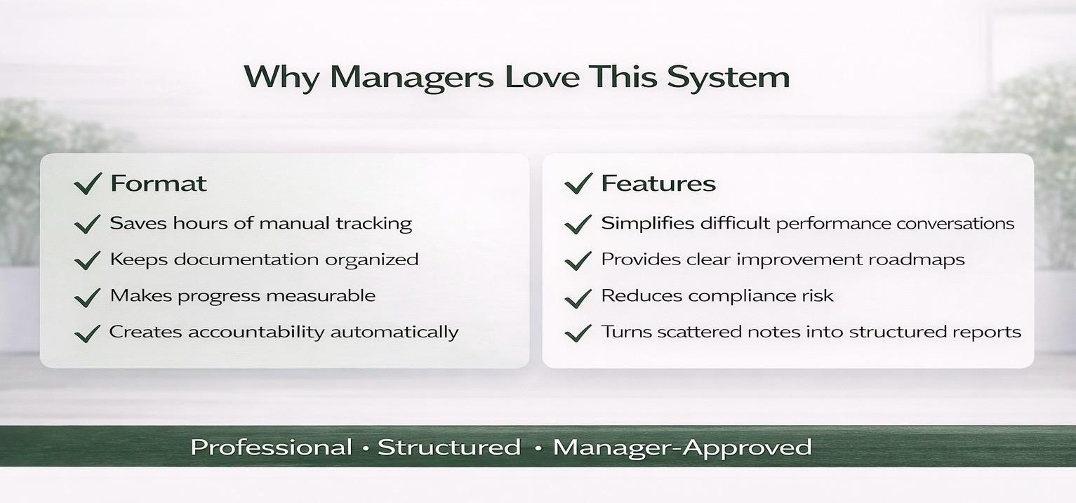 SMART PIP Tracker Excel | 30-60-90 Day Performance Improvement Plan ...