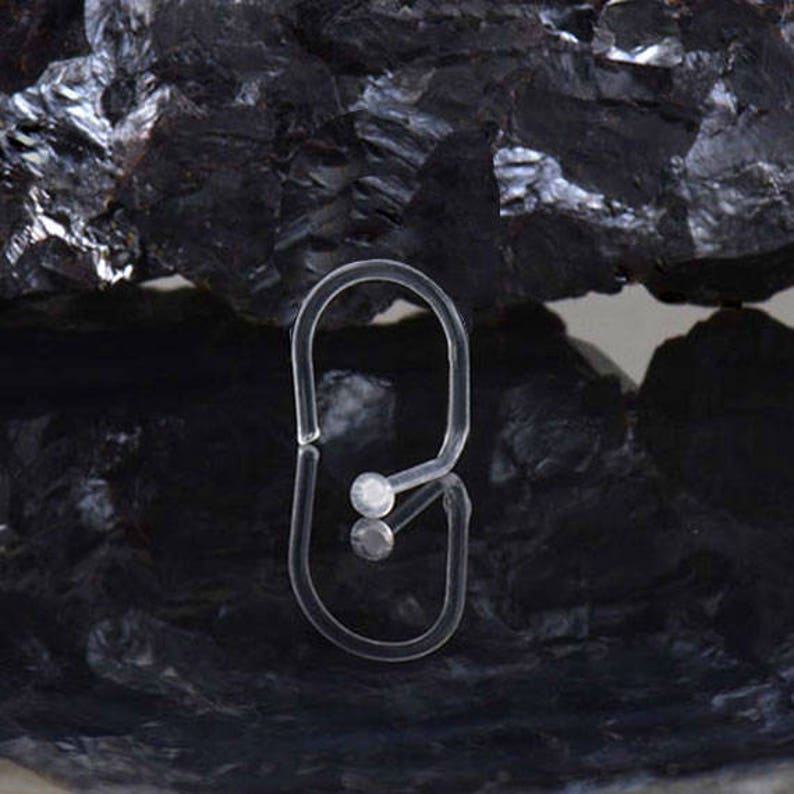 Bioflex Nose Ring Screw Retainer Stud 1.5mm Disc Design. Etsy