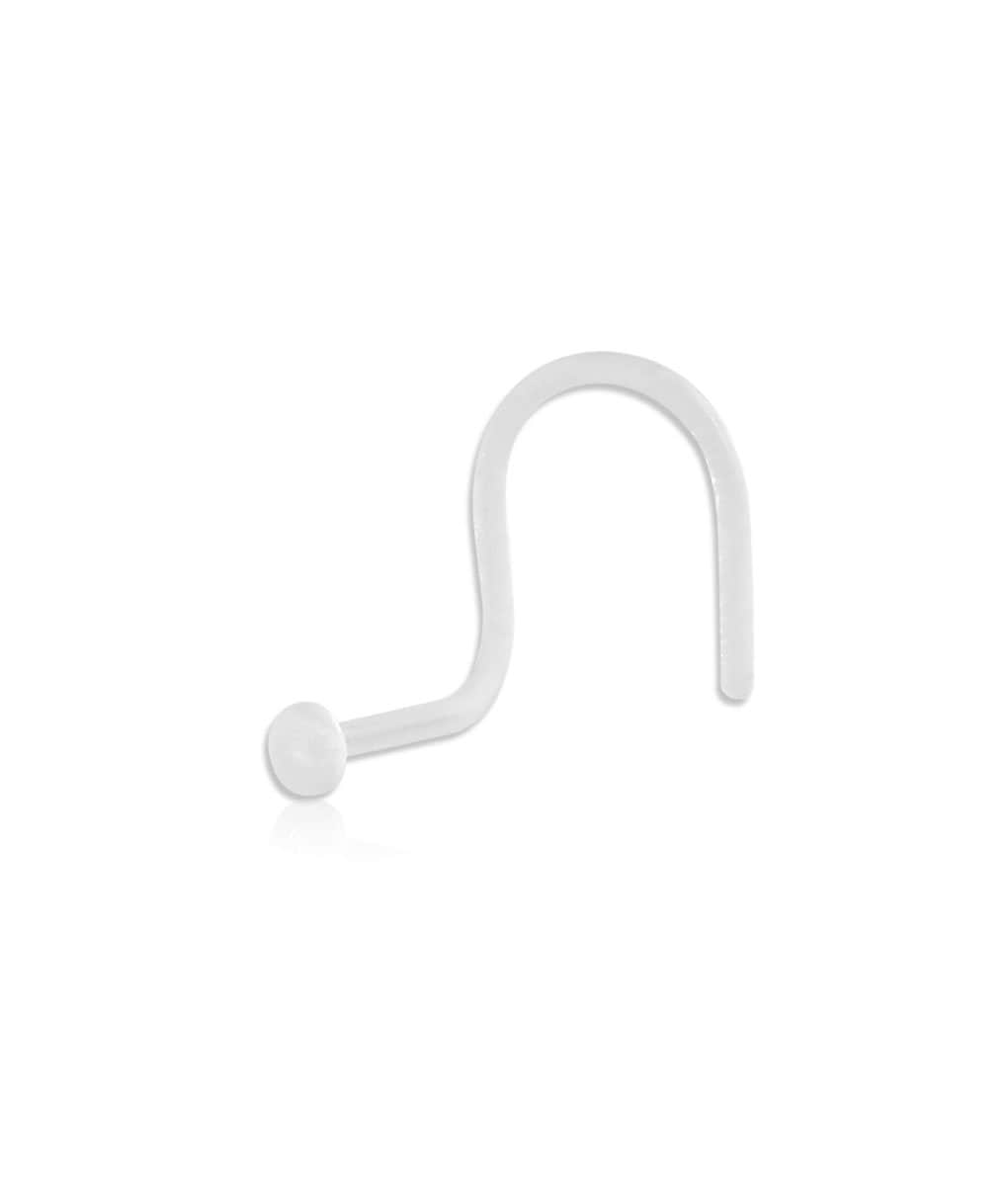 Bioflex Nose Ring Screw Retainer Stud 1.5mm Disc Design. Etsy