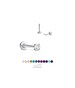 316 Stainless Steel Labret Style Nose Ring Monroe Stud Threadless Push Pin 1.5mm CZ.  5mm 6mm 7mm 8mm 9mm 10mm Post Lengths 20G 18G 16G 
