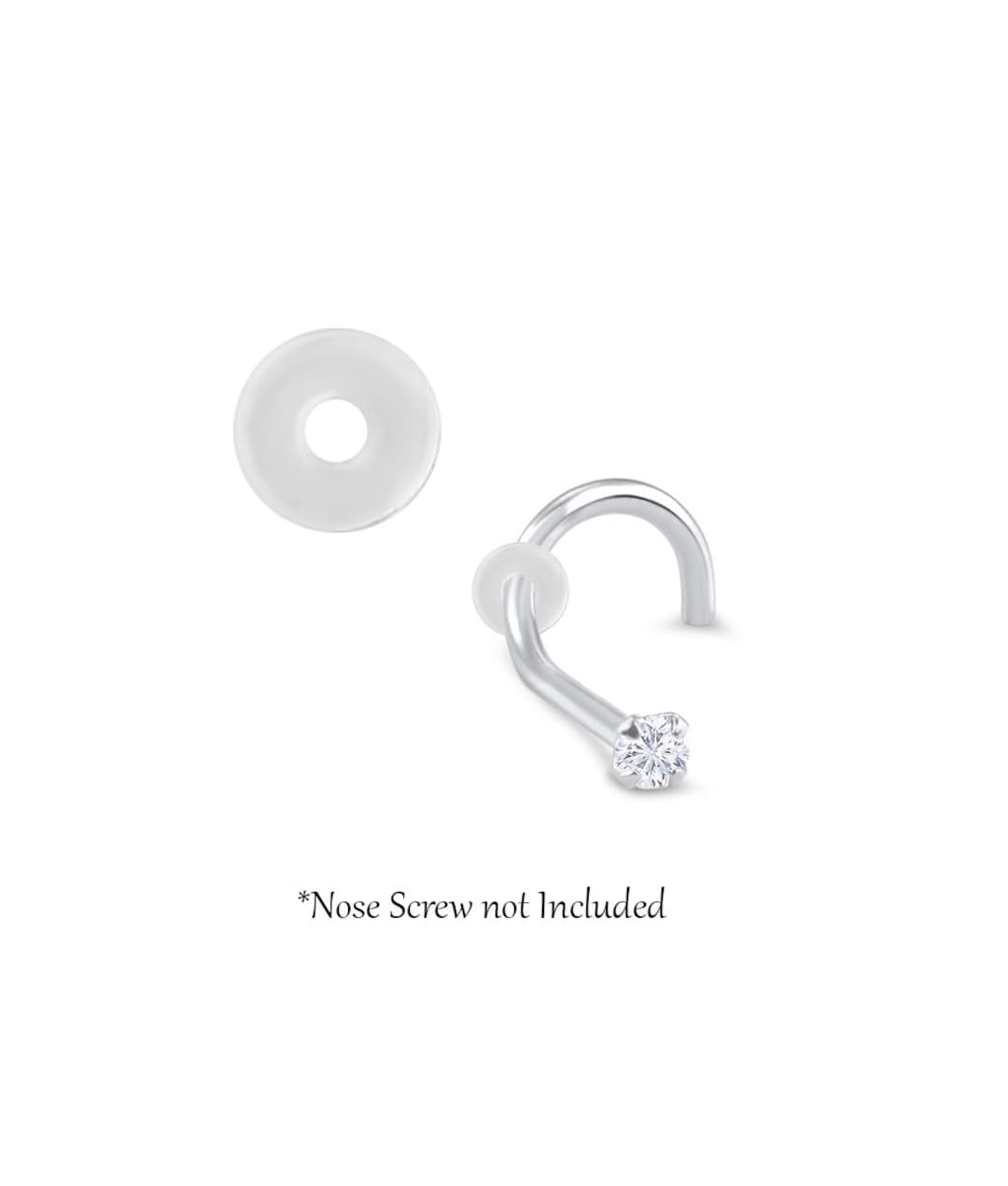 Bioflex Nose Ring O-rings Backings *nose Stud Not Included* - Etsy