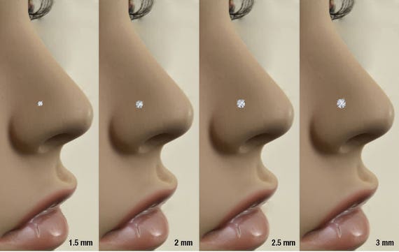 1.8 mm on sale nose stud