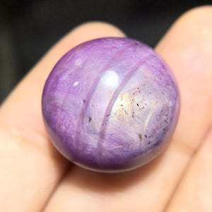 Natural 61.50 CT. Ruby Star Round Cabochon 21mm Loose Fine Ring Jewelry Making Gemstone