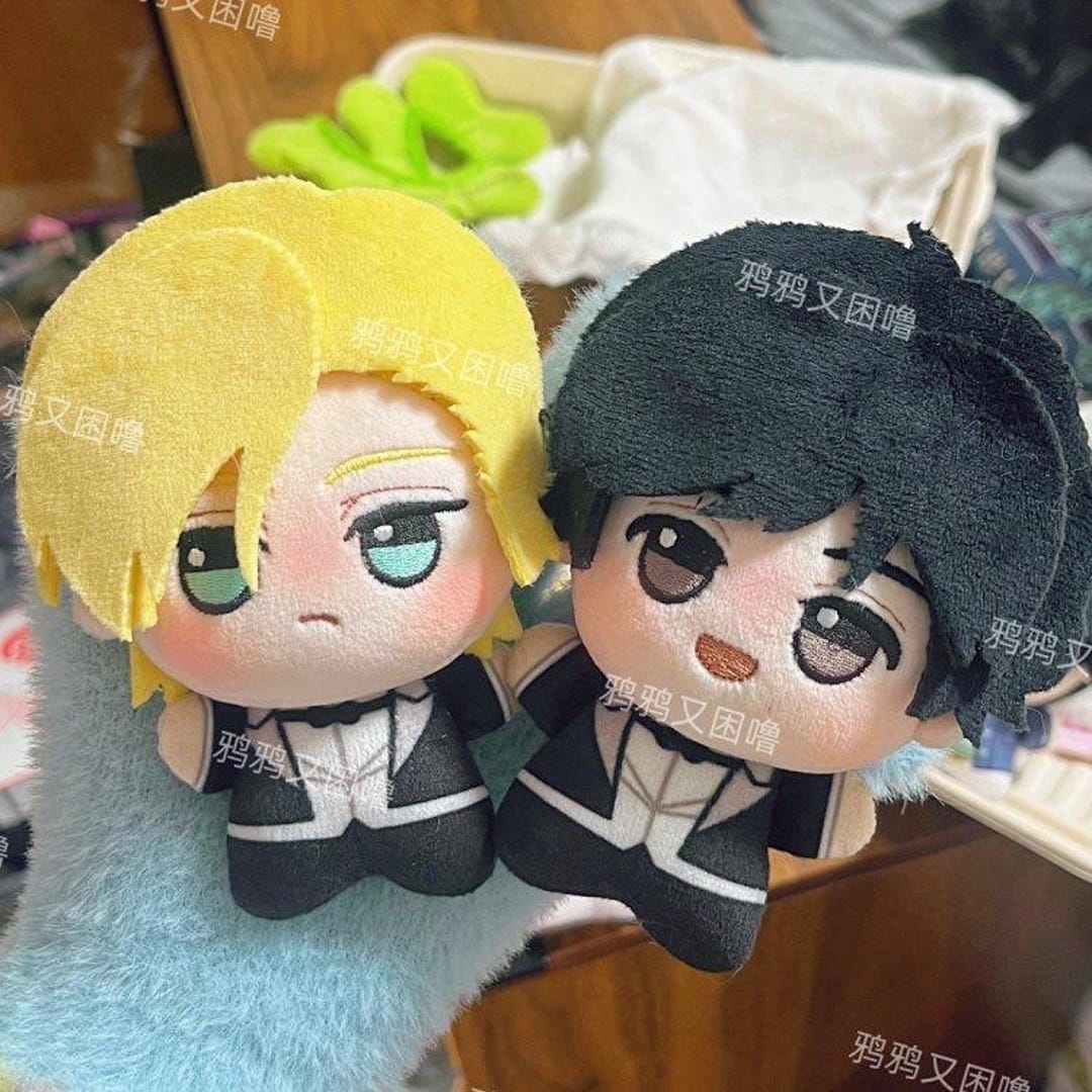 Banana Fish Ash Lynx/eiji 10cm Handemade Plushies Doll/anime Fans