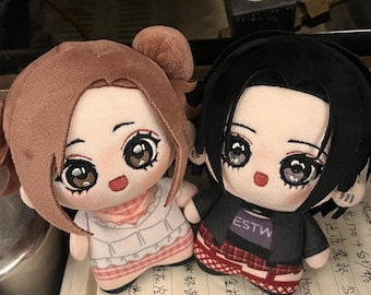 NANA ナナ Hachi ぬいぐるみ UFOキャッチャー dolls 当時物 Crochet Nana and Hachi Doll, Handmade Nana and Hachi Doll