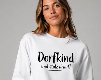 Village Kid Sweatshirt | Crewneck Pullover | Village Solidarity | Gift for Farmers | Homeland Love & Tradition | Unisex Sweater JH030