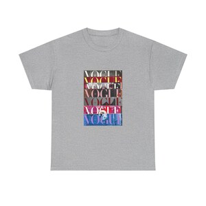 Vogue Magazine Cover Collage T-Shirt: 100% Cotton Graphic Tee image 6