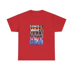 Vogue Magazine Cover Collage T-Shirt: 100% Cotton Graphic Tee image 8