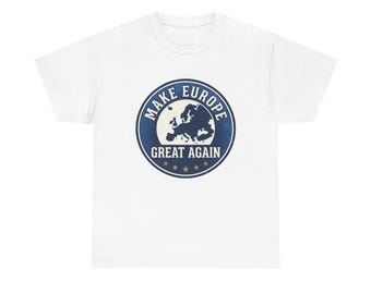 Europe Map Badge T-Shirt | Vintage Collegiate Graphic Tee