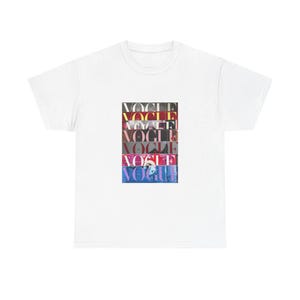 Vogue Magazine Cover Collage T-Shirt: 100% Cotton Graphic Tee image 2