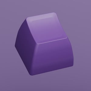 May include: A solid, purple, geometric shape with a curved top and angled sides, set against a matching purple background. The letters "SA" are in the top left corner. The image is a product rendering.