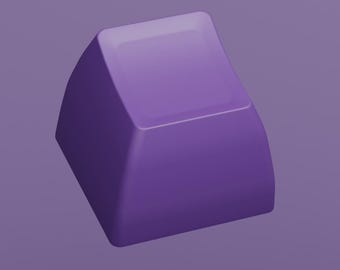 Modelos 3D de teclas: perfiles Cherry, OEM y SA, vástago MX, archivos Blender y STL