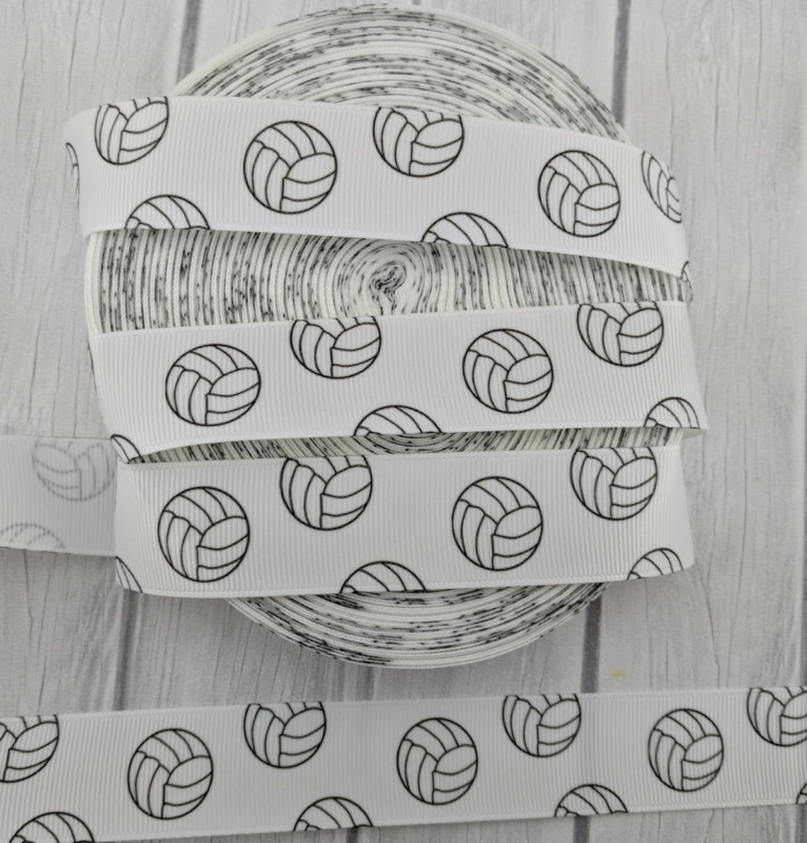 1 Volleyball Grosgrain RibbonSport RibbonTeam Ribbon Etsy