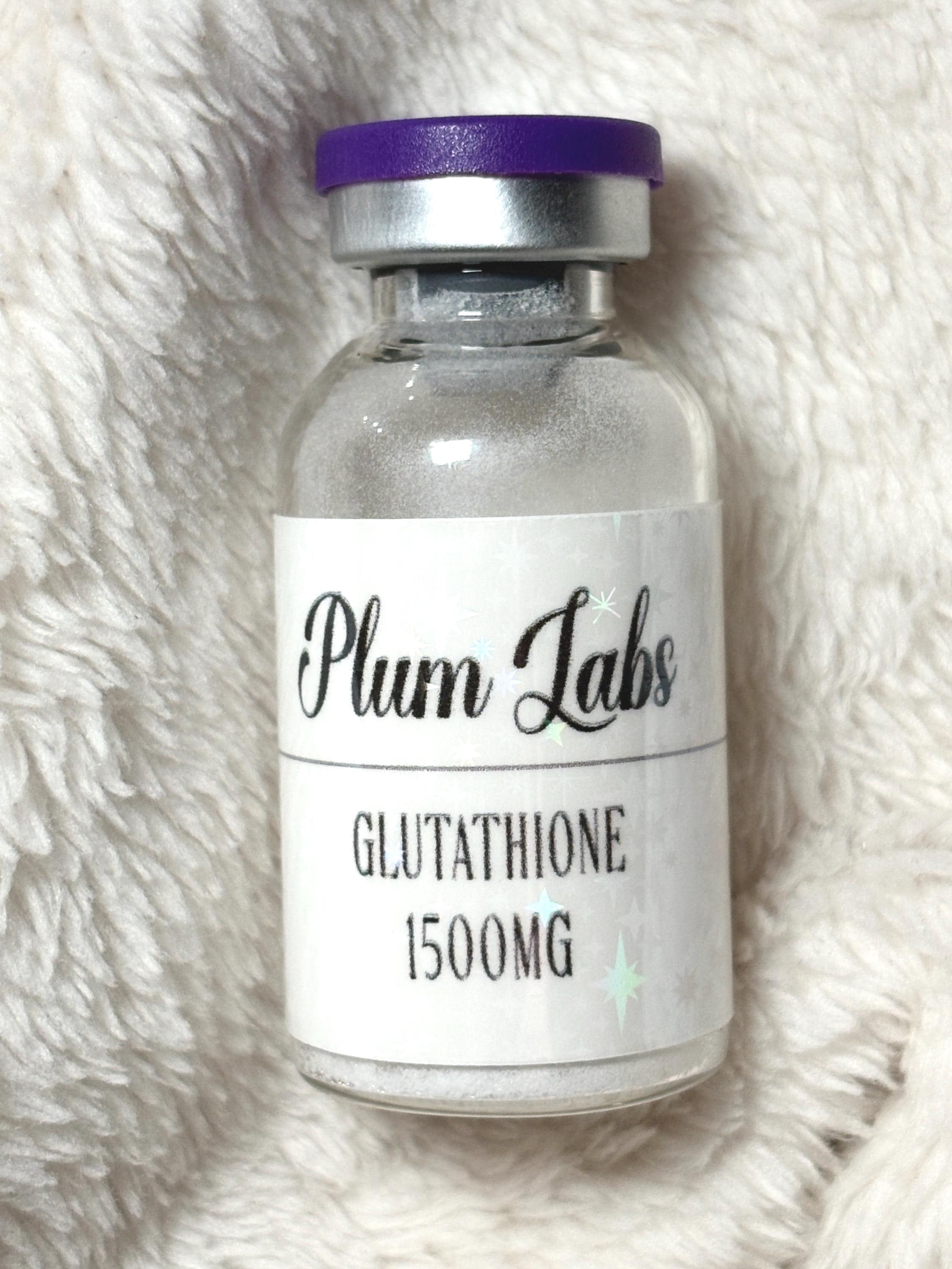 Custom Holographic Sparkle Labels for Peptide Vials (15mL) 1 Quantity = 10 Sticker Labels