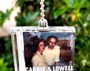 Sufjan Stevens Carrie & Lowell Keychain – Mini Album CD Charm, Tap to Play Spotify