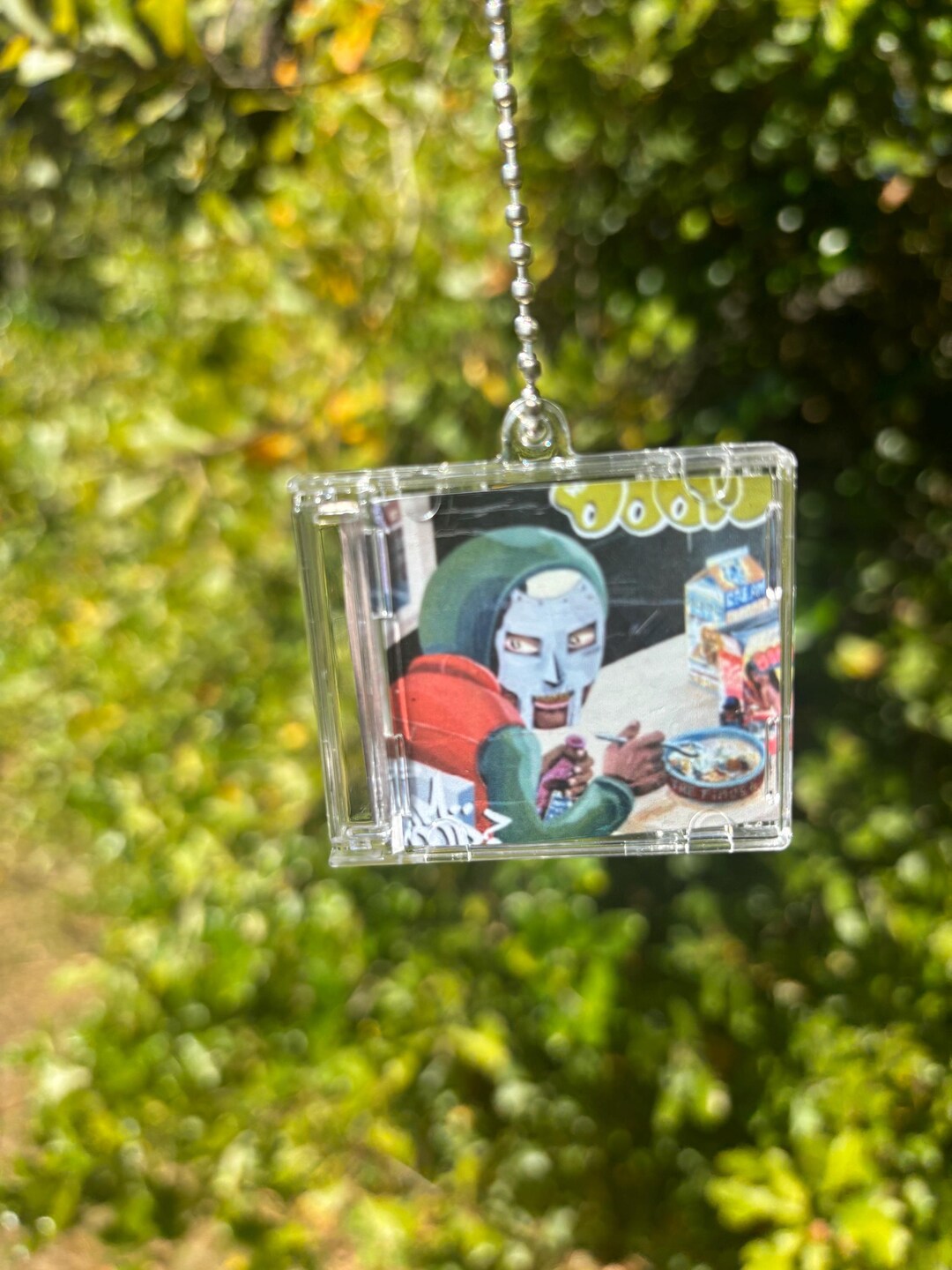 Mf Key Chain MF DOOM MM Food Mini Album Keychain | Nfc Music Keychain | Handmade Hip ...
