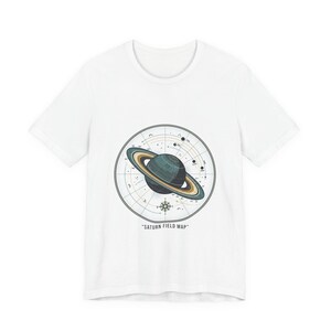 Saturn Mission Patch T-Shirt | space, astronaut, mission patch, cosmic
