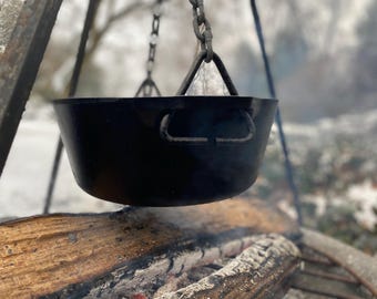 Dutch Oven Bail Hanger Adapter, Outdoor Cooking Retrofit Lodge Cast Iron (QTY 2)