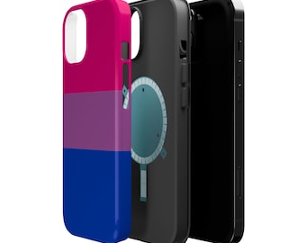 Bisexual Pride iPhone 17 Air Pro Max Case MagSafe Flag Cover LGBTQ Slim Protective Aesthetic Shockproof Durable 16 15 14 13