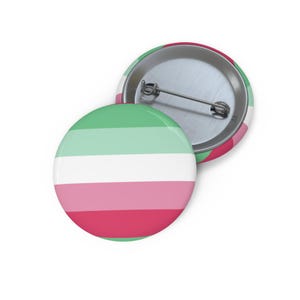 Abrosexual Pride Pin | LGBTQ Identity Button | Abrosexual Flag Pin