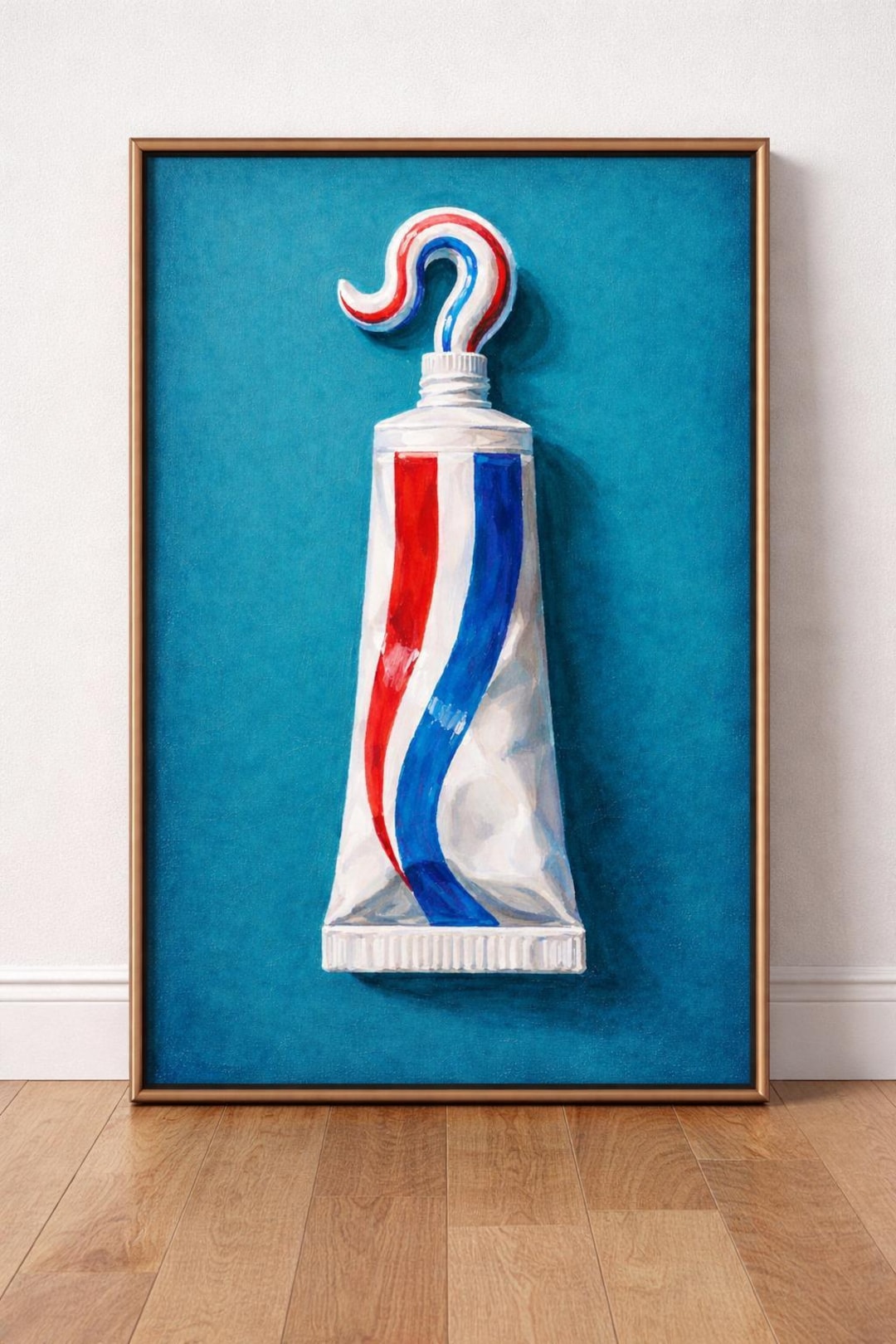Toothpaste Tube Pop Art – Bathroom Wall Decor - Etsy