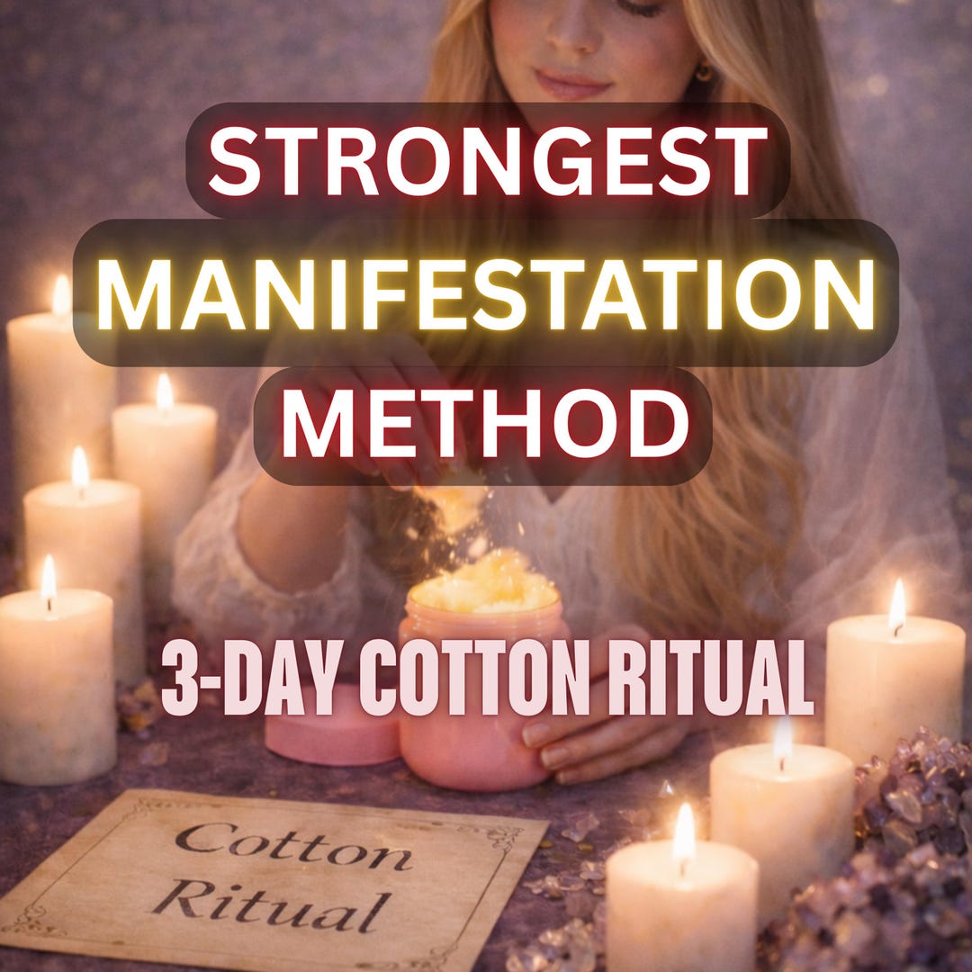 Wishes Ritual 3 Wishes Manifestation Ritual: Cotton Energy Work, Make a Wish, Let Me ...