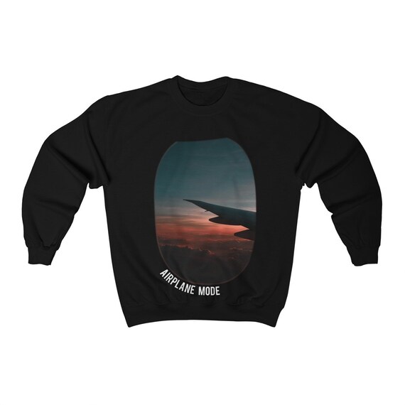 airplane mode sweatshirt