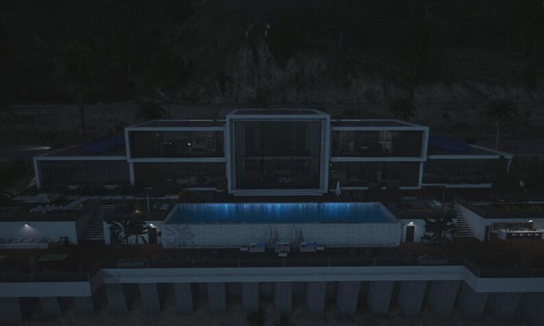 Fivem Beach Mansion MLO | Luxury Beach House | Pool Active | RP Ready ...