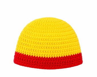 Crocheted Baby Hat with Pom Pom (Digital Pattern)