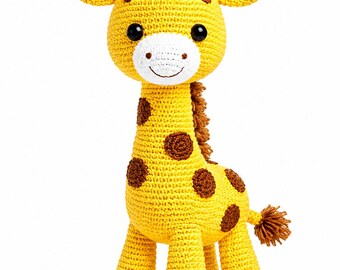 Crochet Giraffe Amigurumi Pattern (Digital Download)