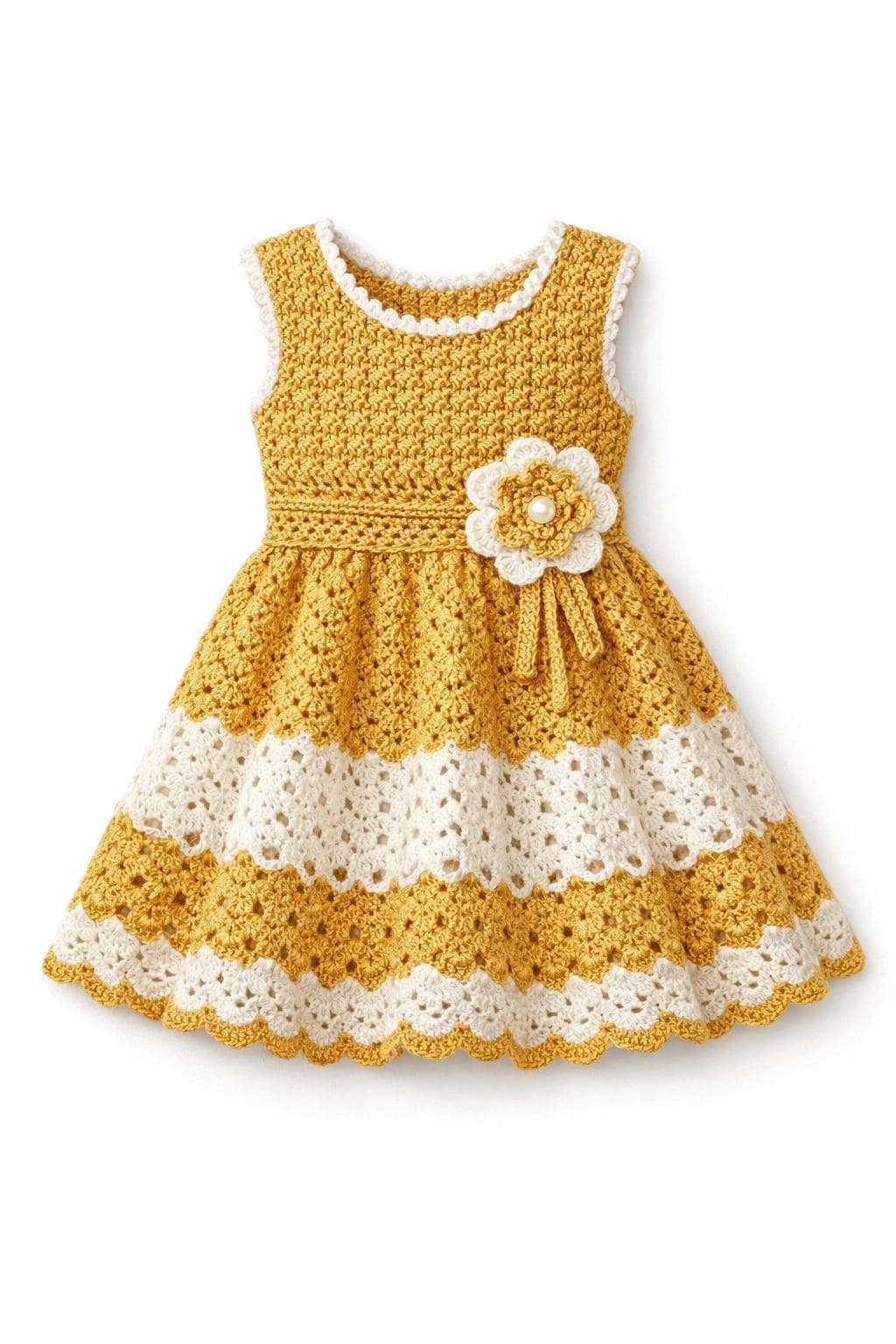 white christmas dresses Baby Brianna Crochet Pattern – Maggie's Crochet