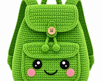 Crochet  Bag  Pattern – Kids Tote, Accessories, PDF Download
