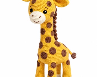 Crochet Giraffe Amigurumi Pattern (Digital Download)