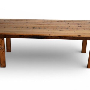 Very Unique Certified 200 Year Old Cypress Table