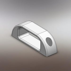 STL file - window screen handle