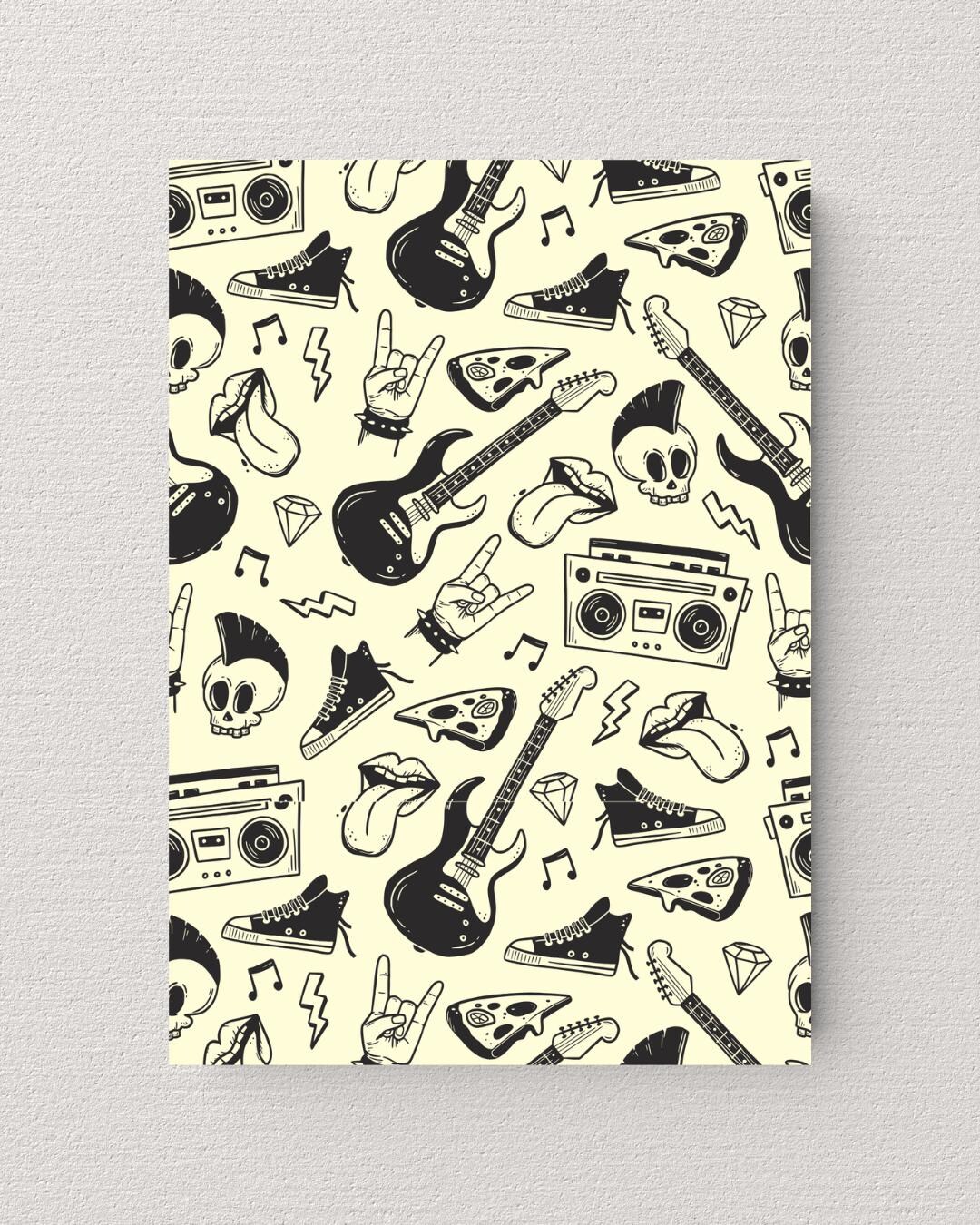 Rock Music Poster Digital Download | Alternative Grunge Art | Punk ...