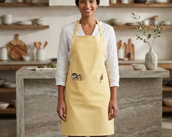 Best Bib Apron Sewing Pattern PDF, Easy Kitchen Apron with Pocket, Adjustable Neck Strap, Beginner Friendly, Instant Download