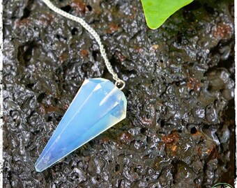 Opalite Crystal Pendulum | Expression, Peace