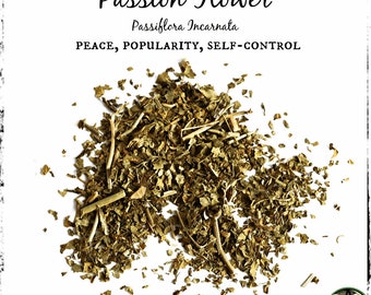 Passion Flower, Organic | Peace, Popularity, Self-Control