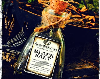 Witches Black Salt | Purification, Protection