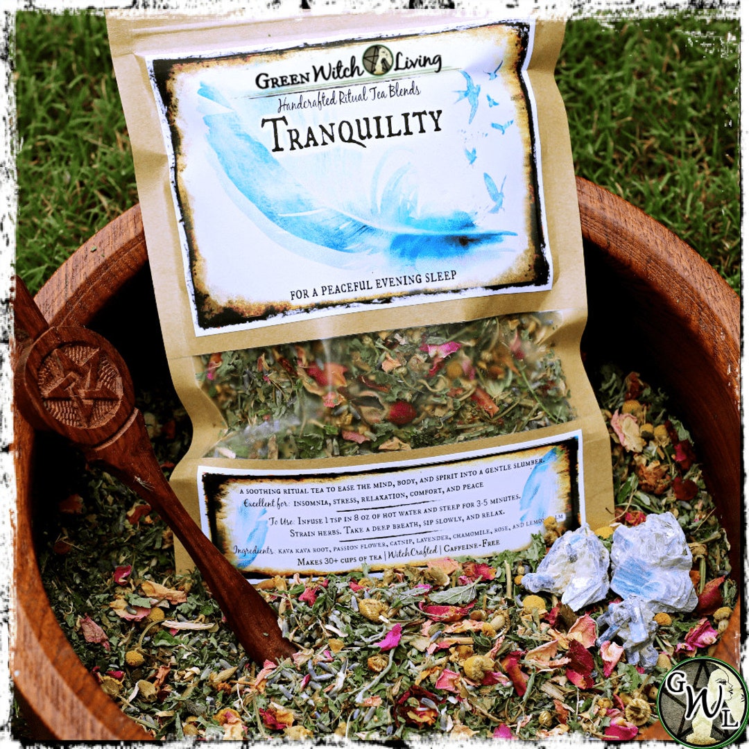 Tranquility Ritual Tranquility Ritual Tea Blend, 30 Cups Peaceful Evening Sleep - Etsy