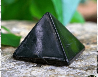 Shungite Crystal Pyramid | Stone for Life, Protection