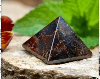 Garnet Crystal Pyramid | Amplify Other Crystals