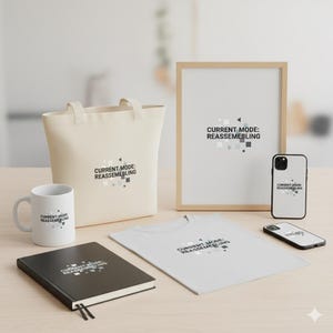 Minimalistisches abstraktes Tech-Kunstdruck-Digital-Remontage-Modus-Design für moderne Tech-Bürodekoration