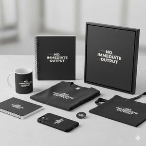 Minimalistische poster met glitch zonder onmiddellijke tekstprint voor moderne kantoorwanddecoratie